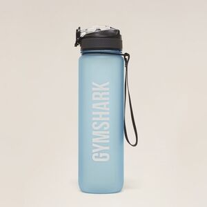 Gymshark Sports Water Bottle w/ Straw Blue New Sealed Sold Out 💙